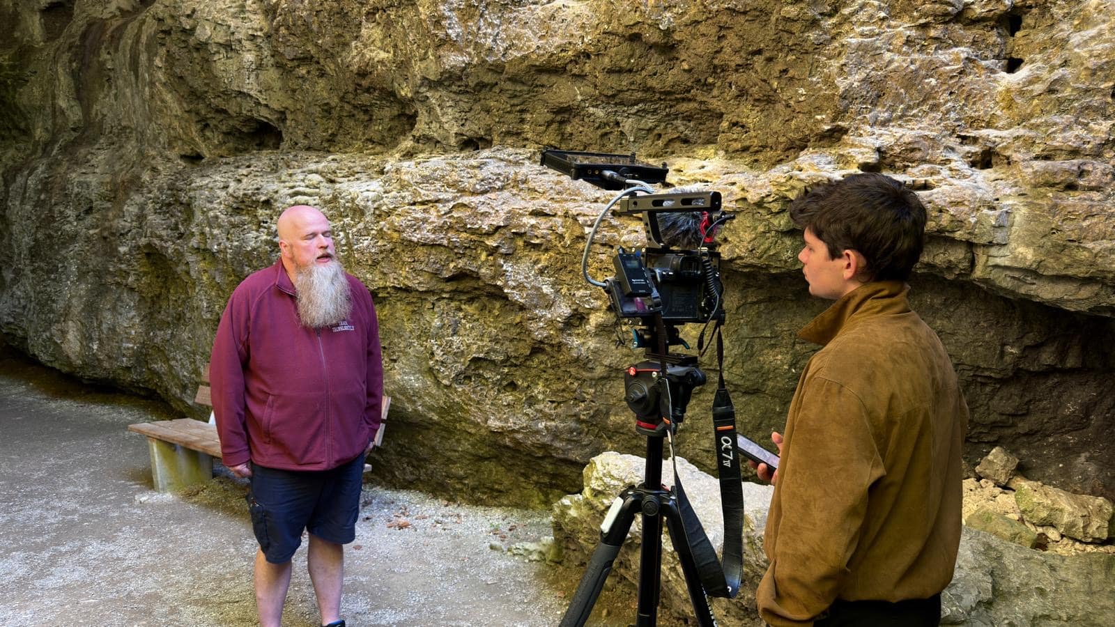 Making-of on set – Mutter Natur Film